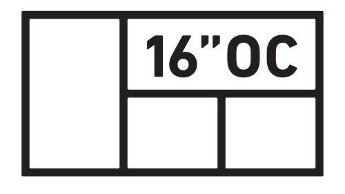 16 on Center