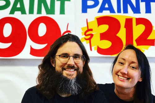 How Classic Painted Signs Help Us Time Travel with Heavy Pages Press