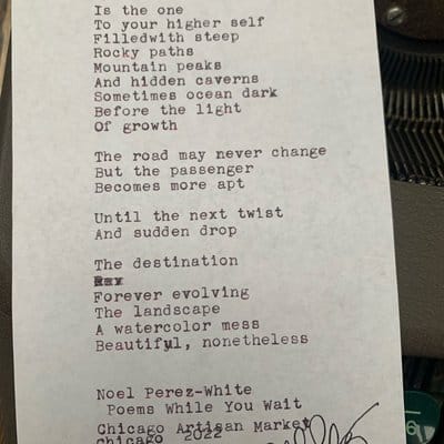 Poems While You Wait