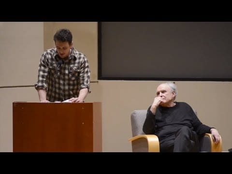 James Franco & Frank Bidart read each other's poems
