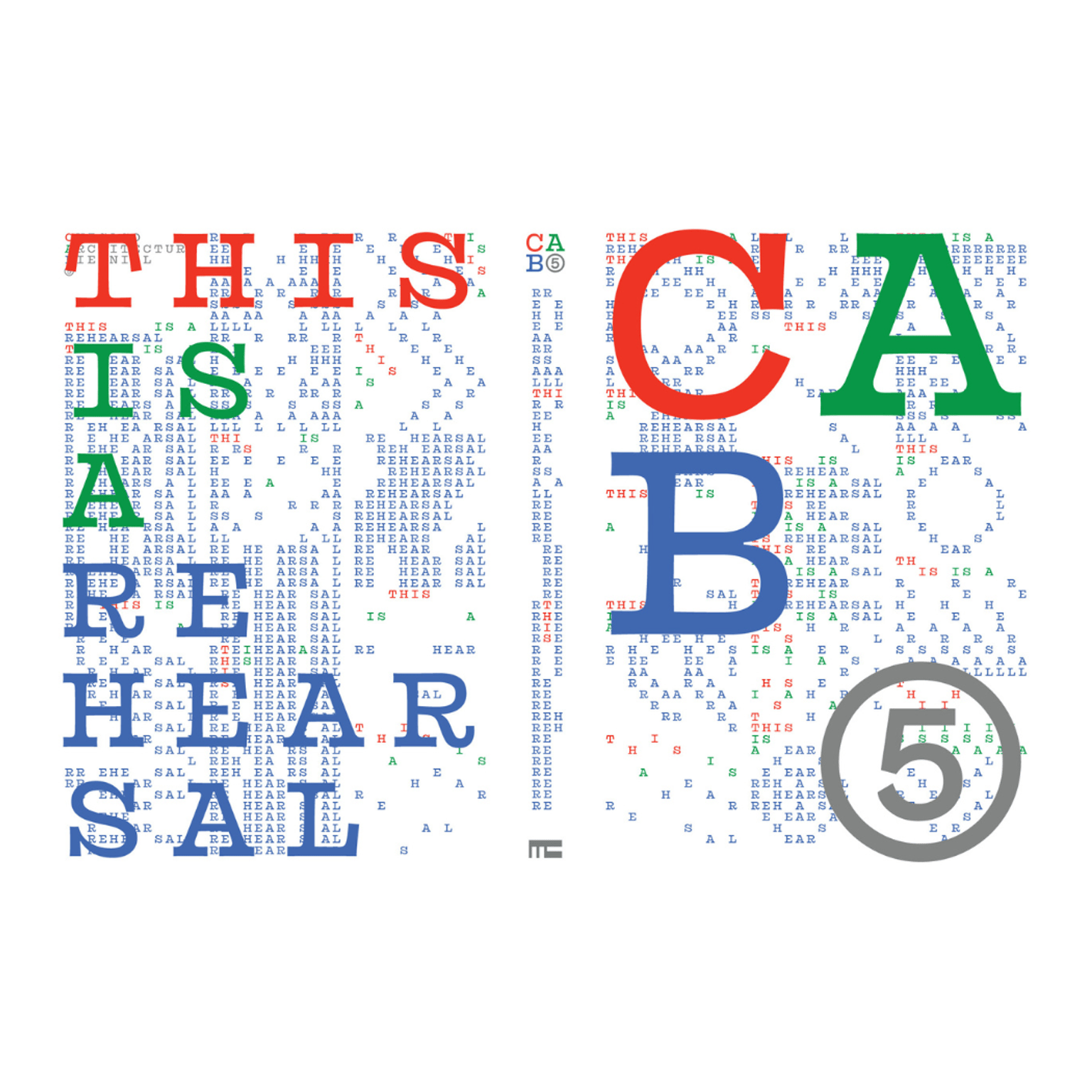 This is a Rehearsal: Catalogue Launch and Conversation
