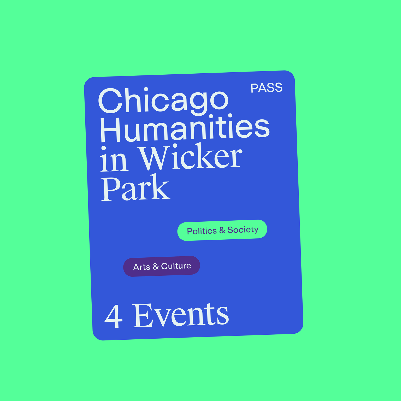Chicago Humanities in Wicker Park