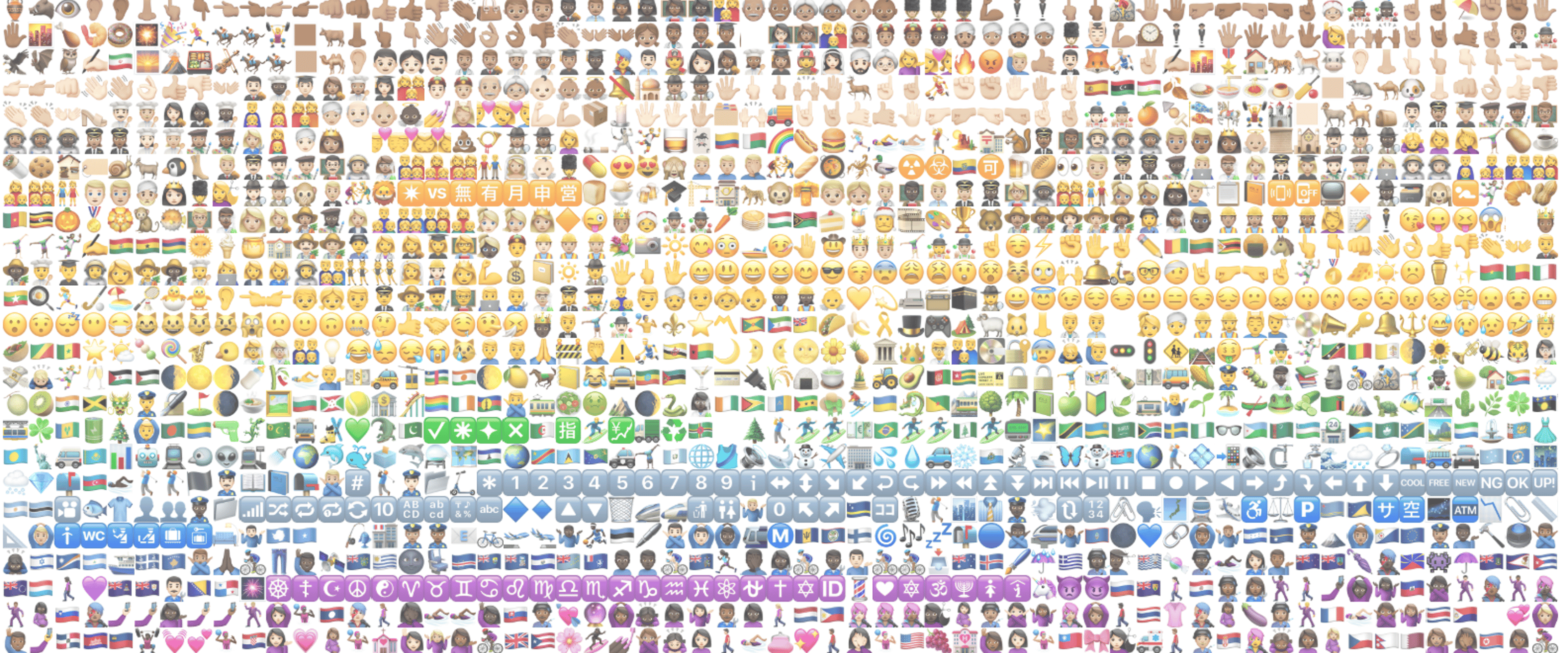 Three Artists Working with Emoji