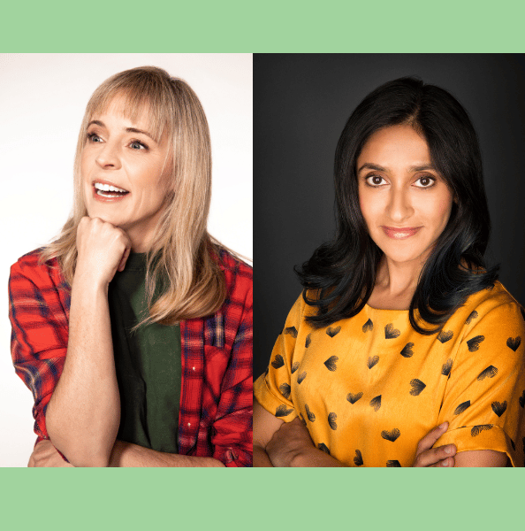 Comedians Maria Bamford and Aparna Nancherla